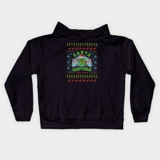 Santa Cactuar Ugly Sweater Kids Hoodie